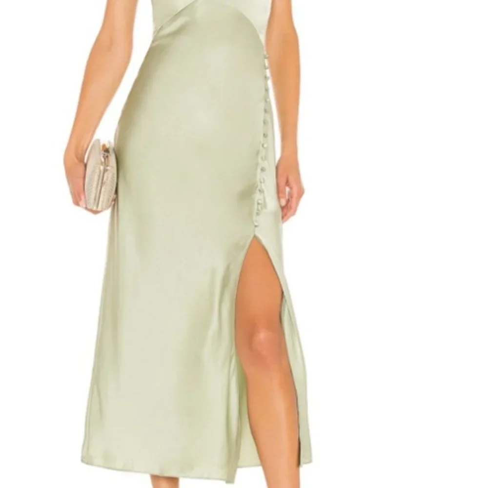 NICHOLAS Aline Pistachio Dress - Picture 2 of 3